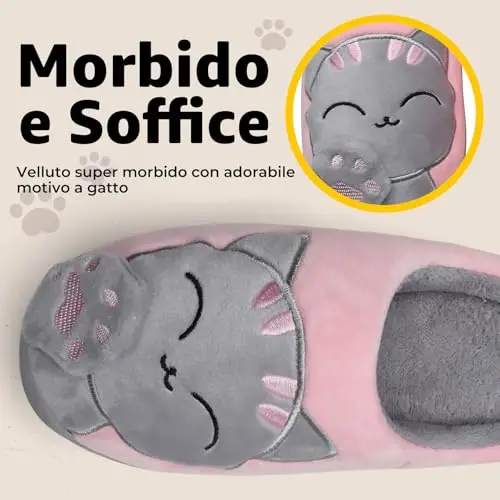 Mishansha Pantofole Uomo Rosso 3615833 miniatura 2