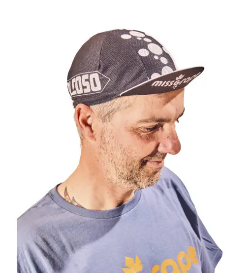 IlCoso - cappellino ciclismo Black