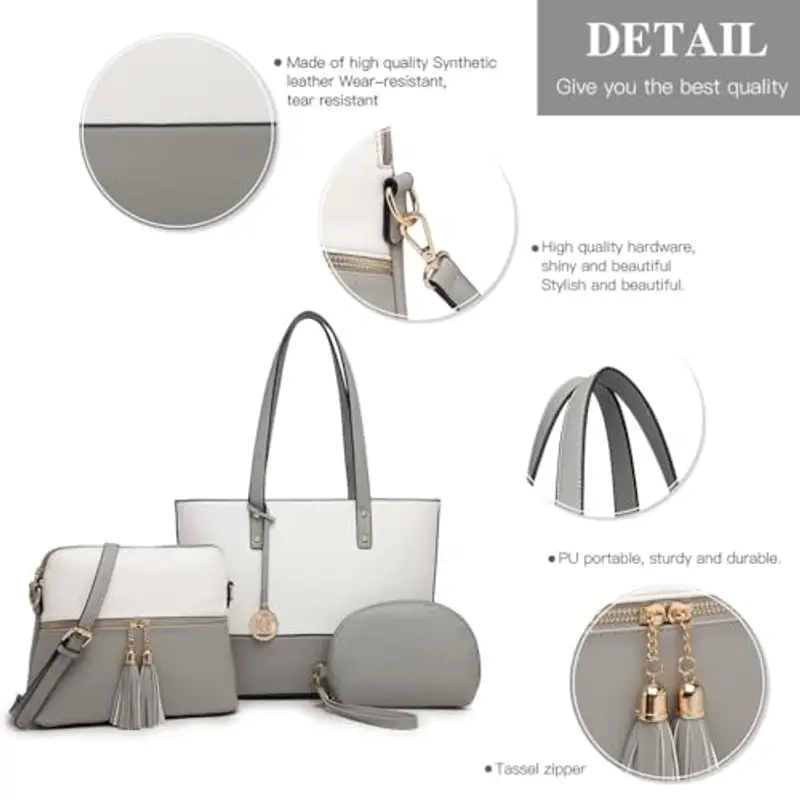 Miss Lulu Pochette Donna Grigio 1902268 miniatura 2