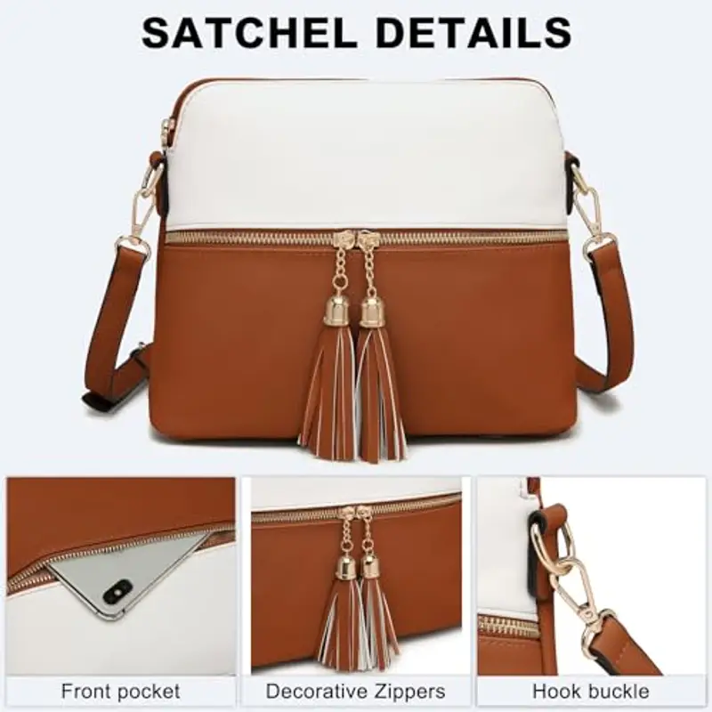 Miss Lulu Pochette Donna Marrone 1902280 miniatura 3