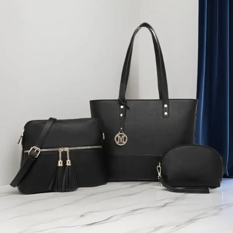 Miss Lulu Pochette Donna Nero 2105557 miniatura 2