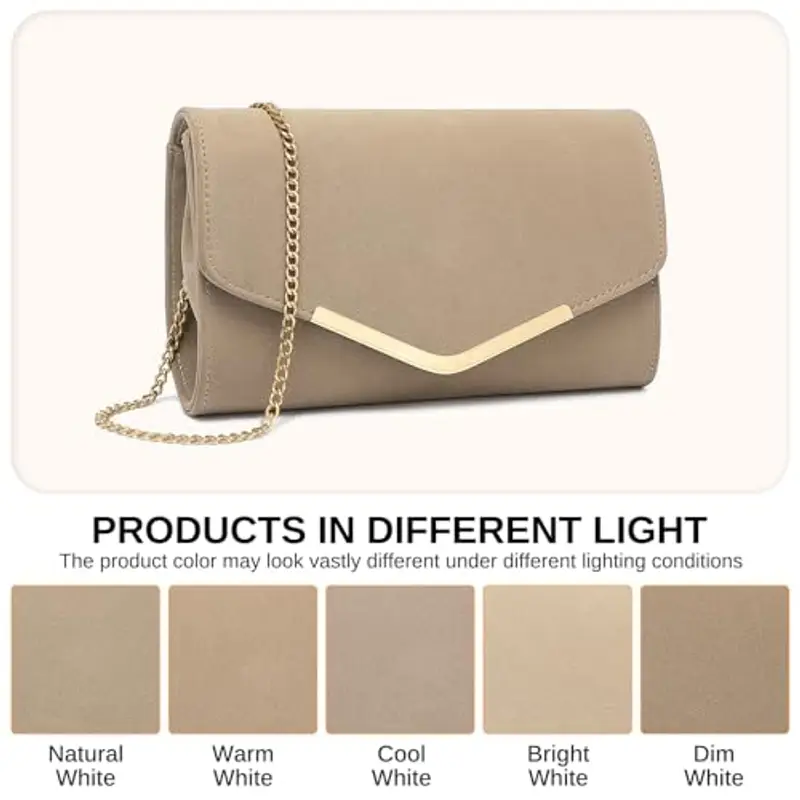 Miss Lulu Pochette Donna Oro 1604081 miniatura 2