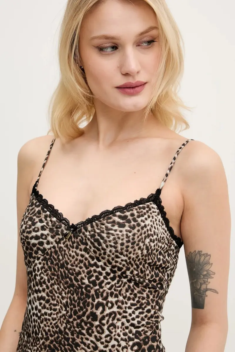 camicetta donna colore beige 6S1SJ54300 miniatura 4