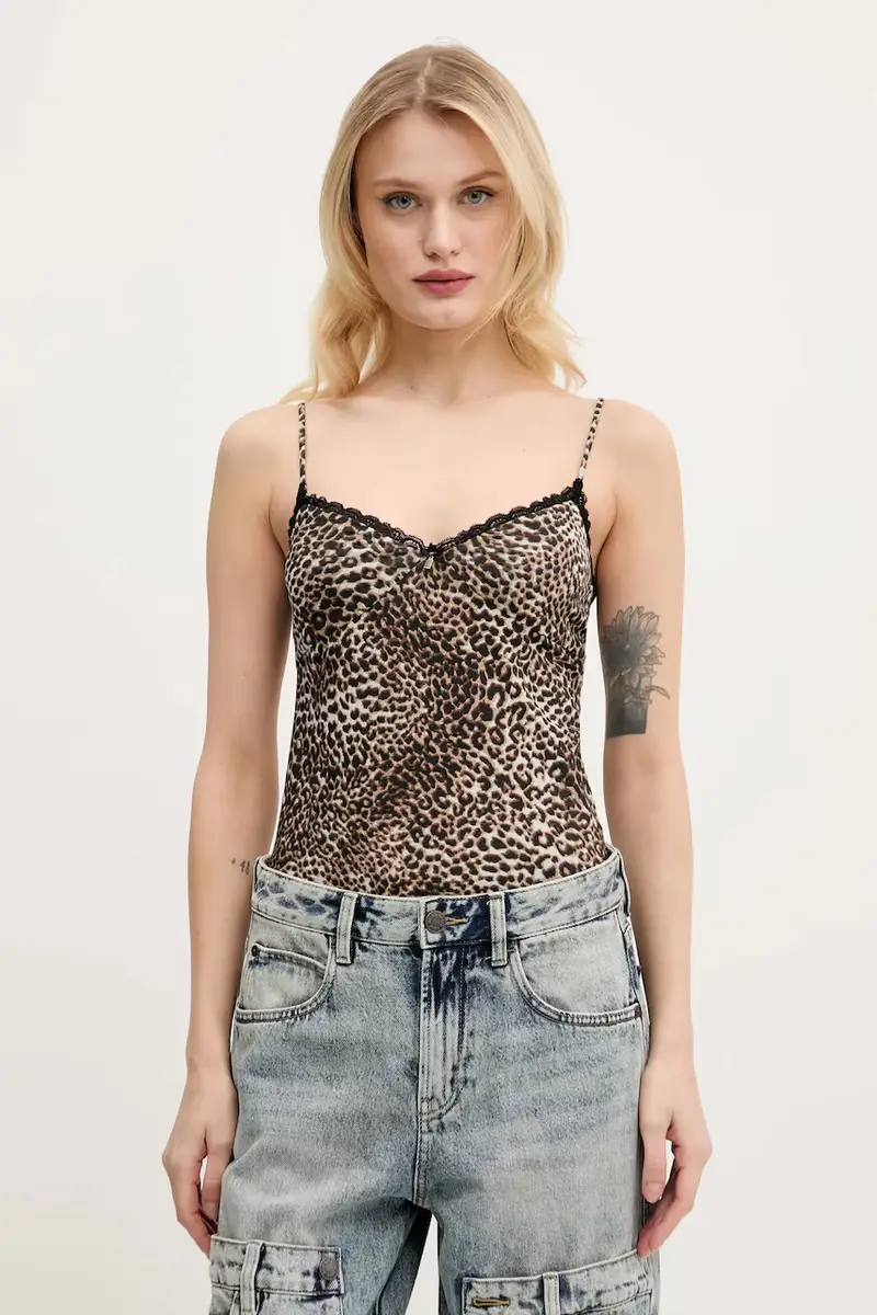 camicetta donna colore beige 6S1SJ54300