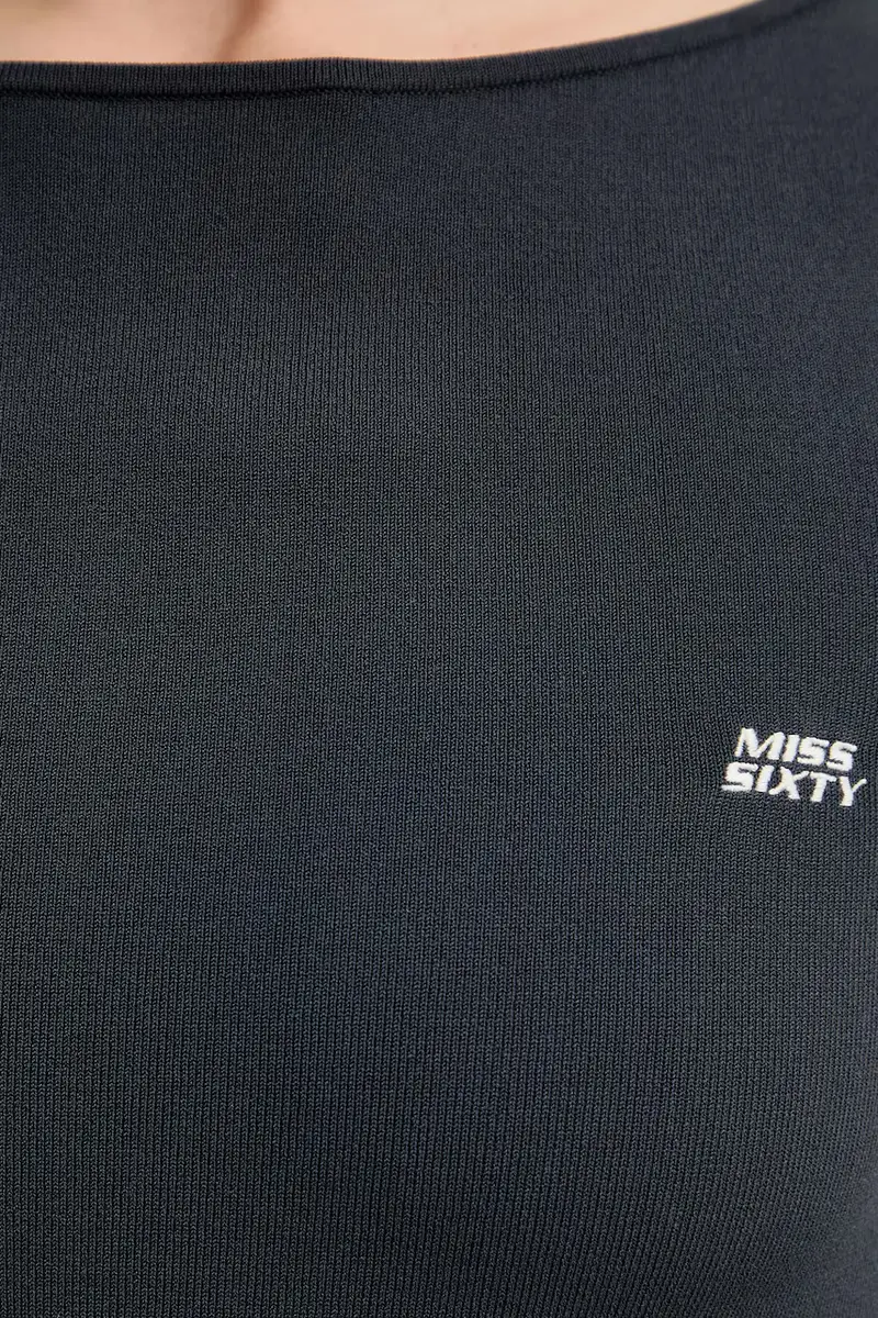 camicia a maniche lunghe Grigio miniatura 5