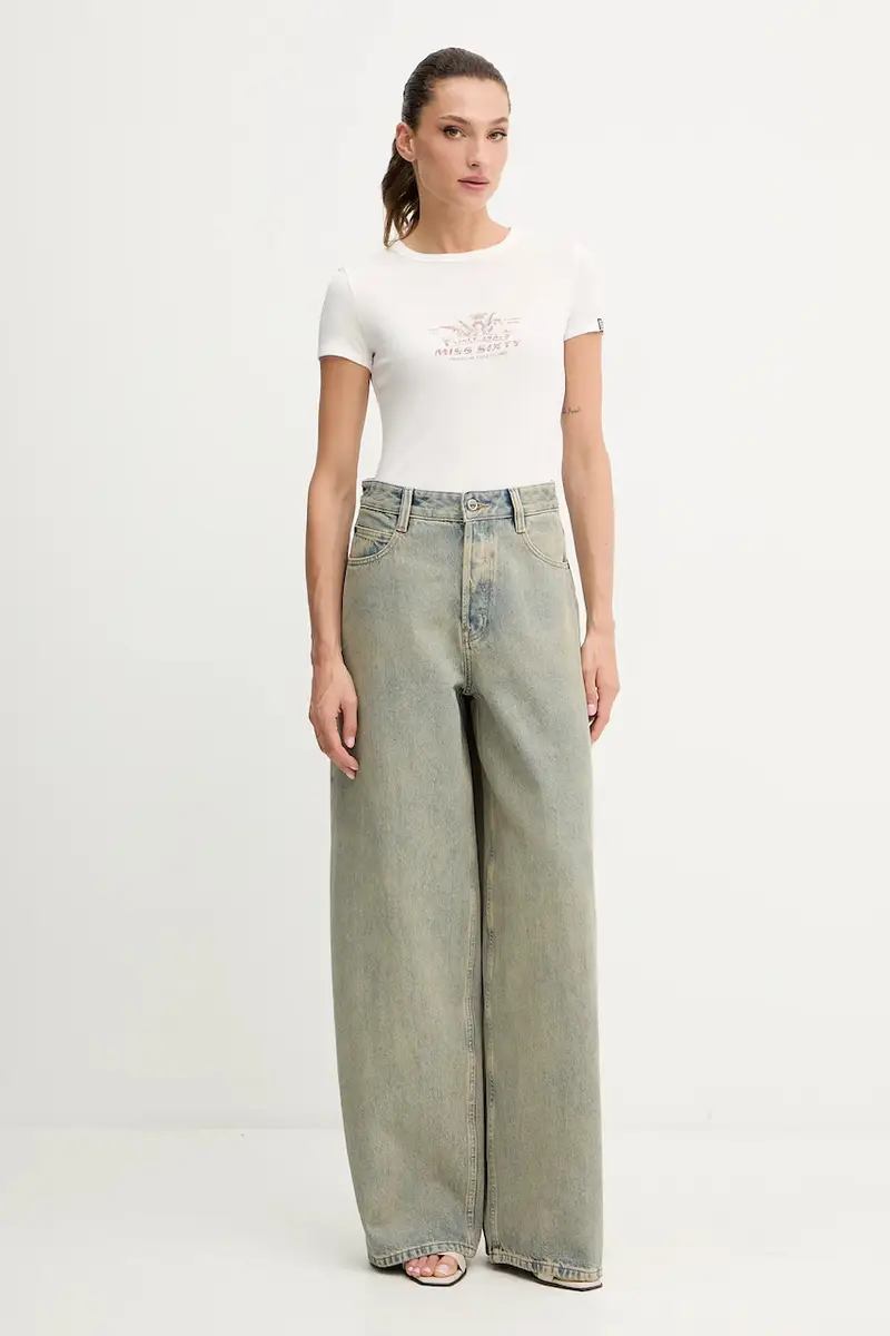 Miss Sixty Jeans Donna Verde 3669867 miniatura 2