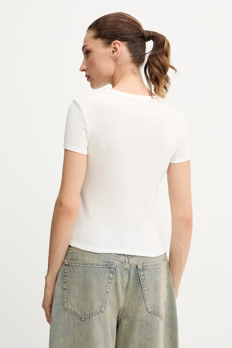 Miss Sixty T-shirt Donna Beige 3573859 miniatura 3