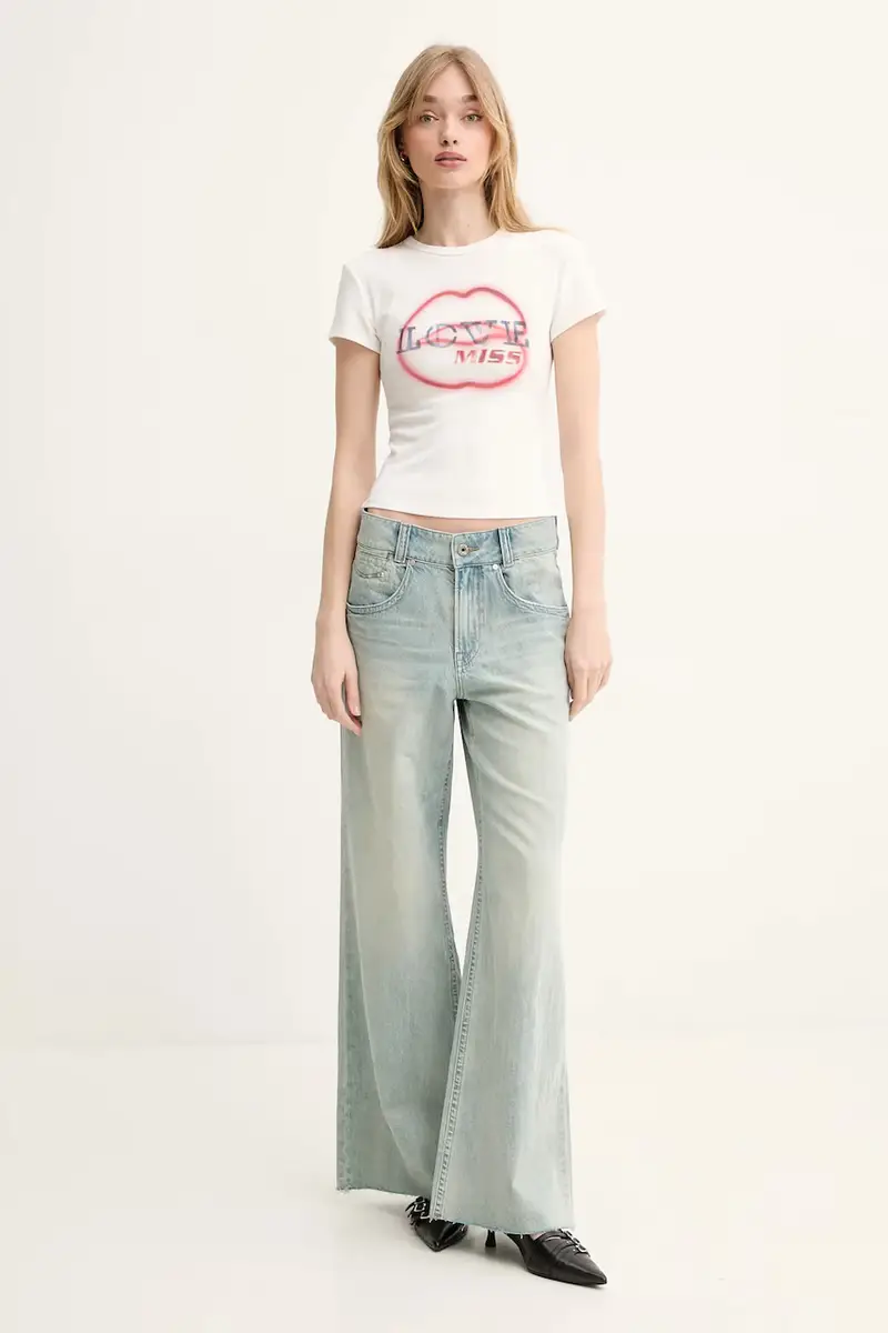 Miss Sixty T-shirt Donna Bianco 3301069 miniatura 2