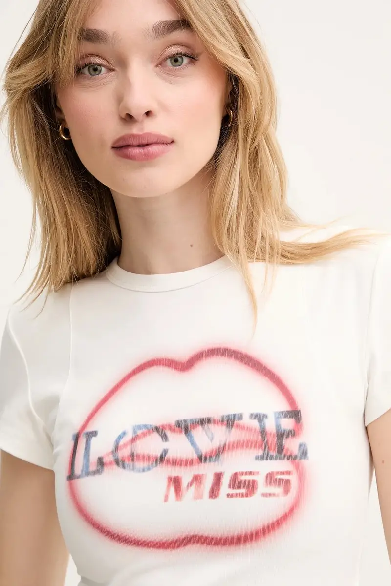 Miss Sixty T-shirt Donna Bianco 3301069 miniatura 4