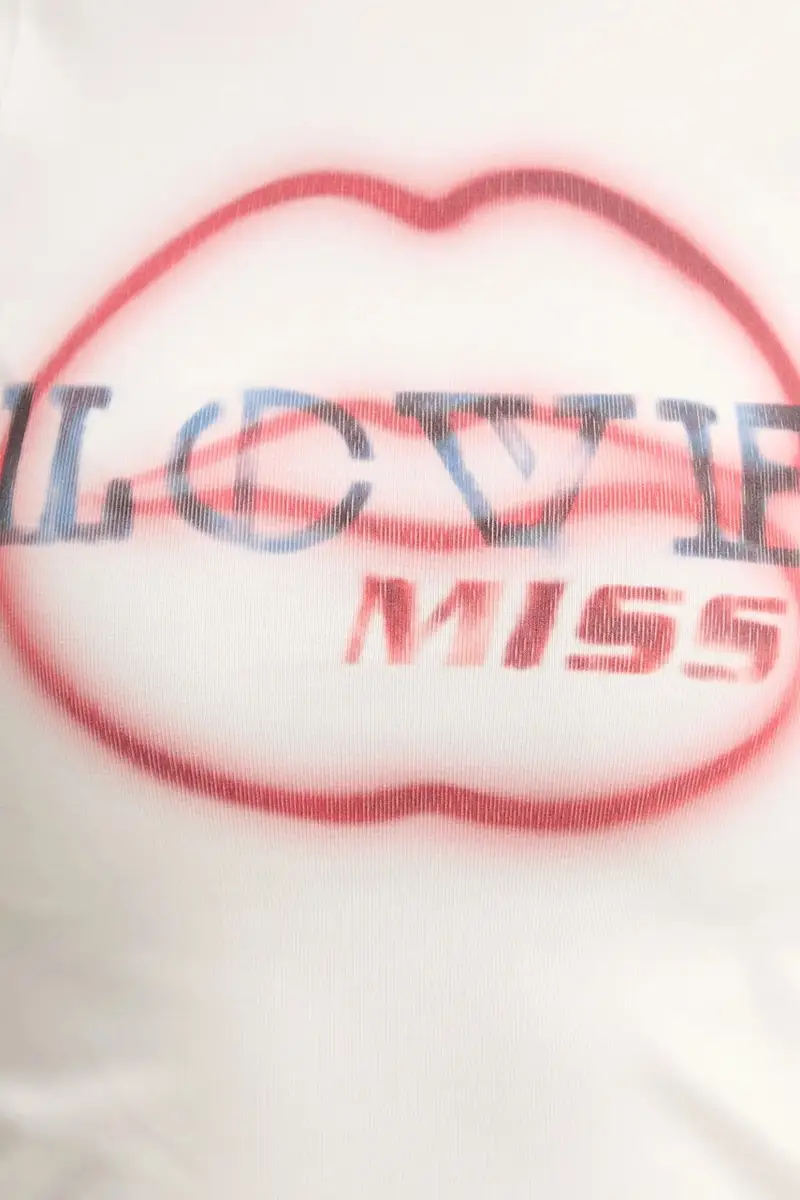 Miss Sixty T-shirt Donna Bianco 3301069 miniatura 5