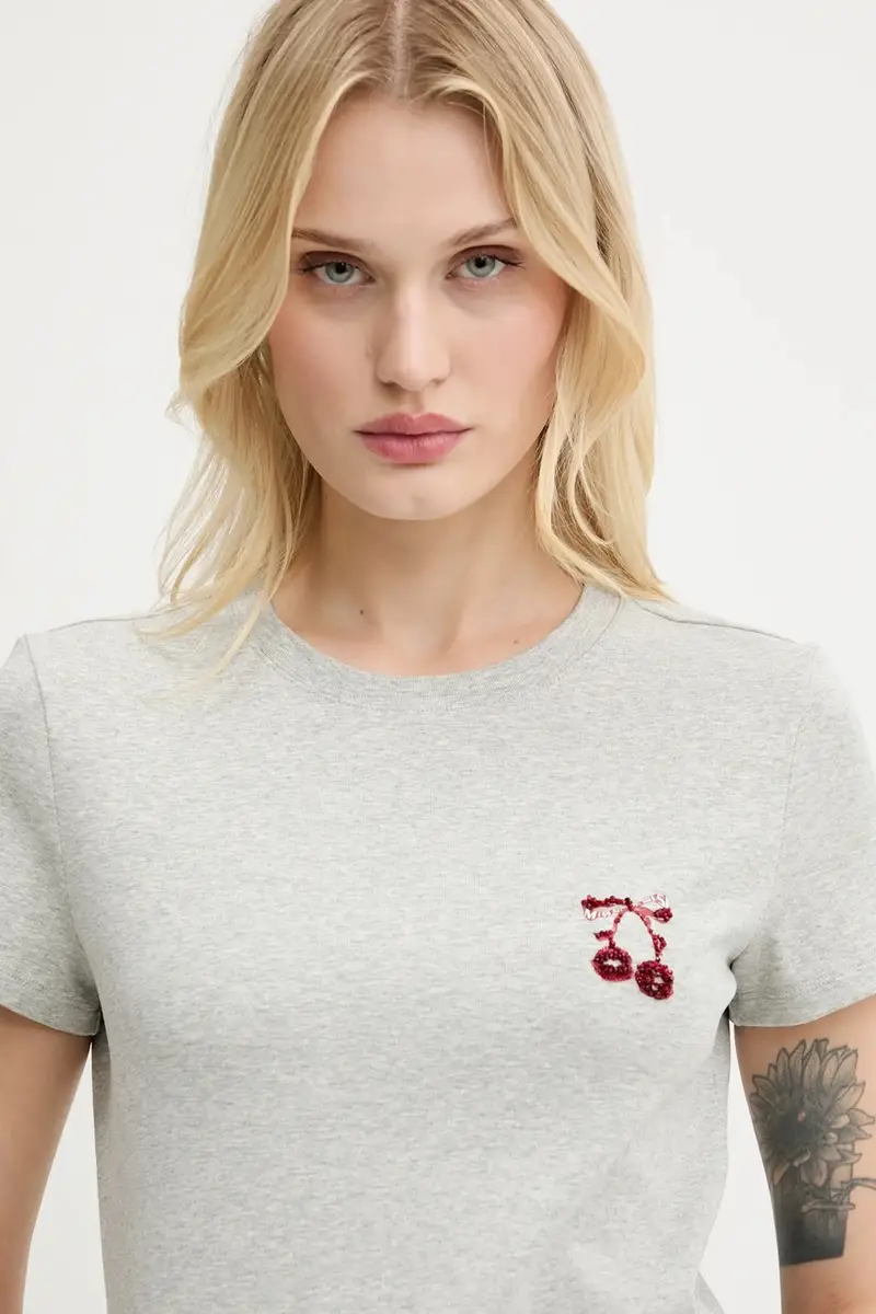 Miss Sixty T-shirt Donna Grigio 3609928 miniatura 4
