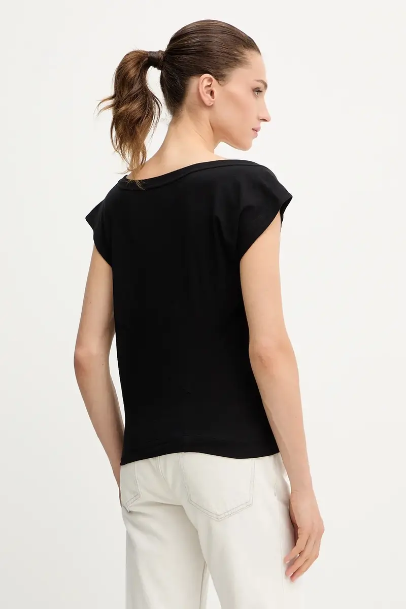 Miss Sixty T-shirt Donna Nero 3646084 miniatura 3