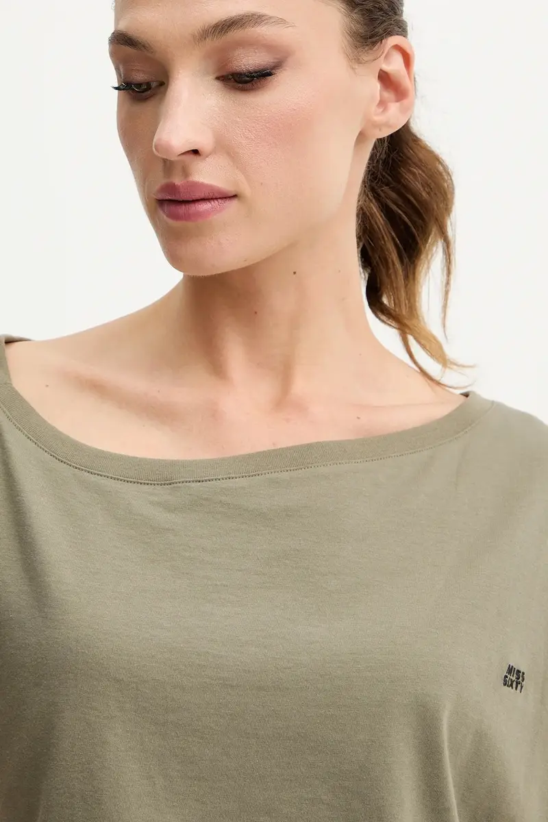 Miss Sixty T-shirt Donna Verde 3669869 miniatura 4