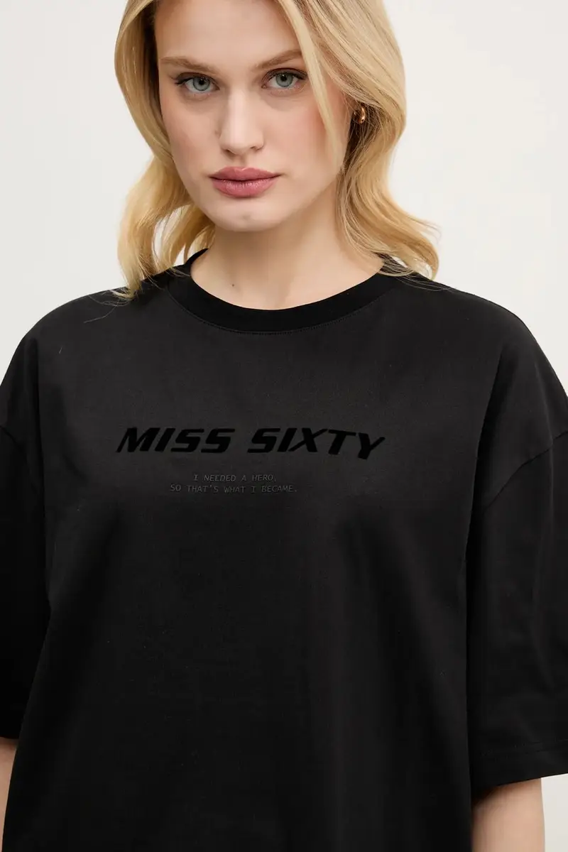 Miss Sixty T-shirt Nero 4068096 miniatura 4