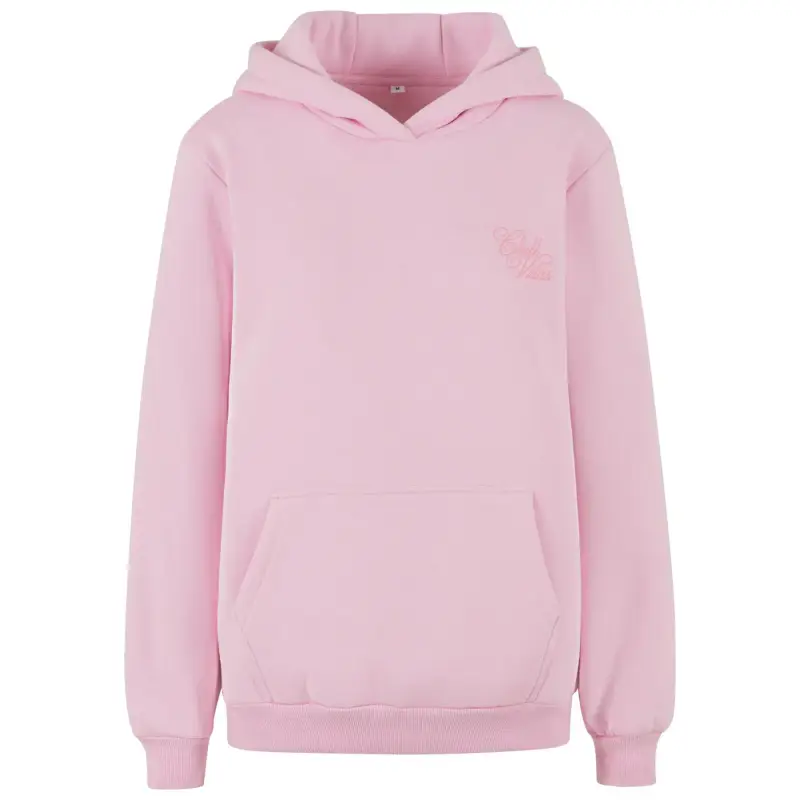 Felpa con cappuccio morbida donna Miss Tee Chill Vibes EMB