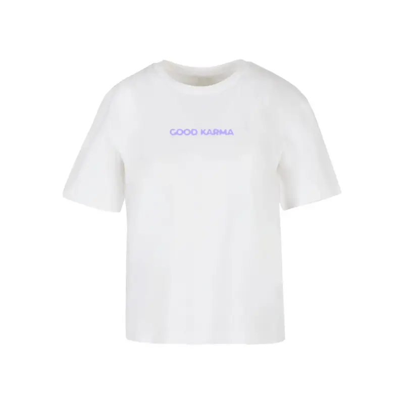 T-shirt da donna Miss Tee Karma Butterfly