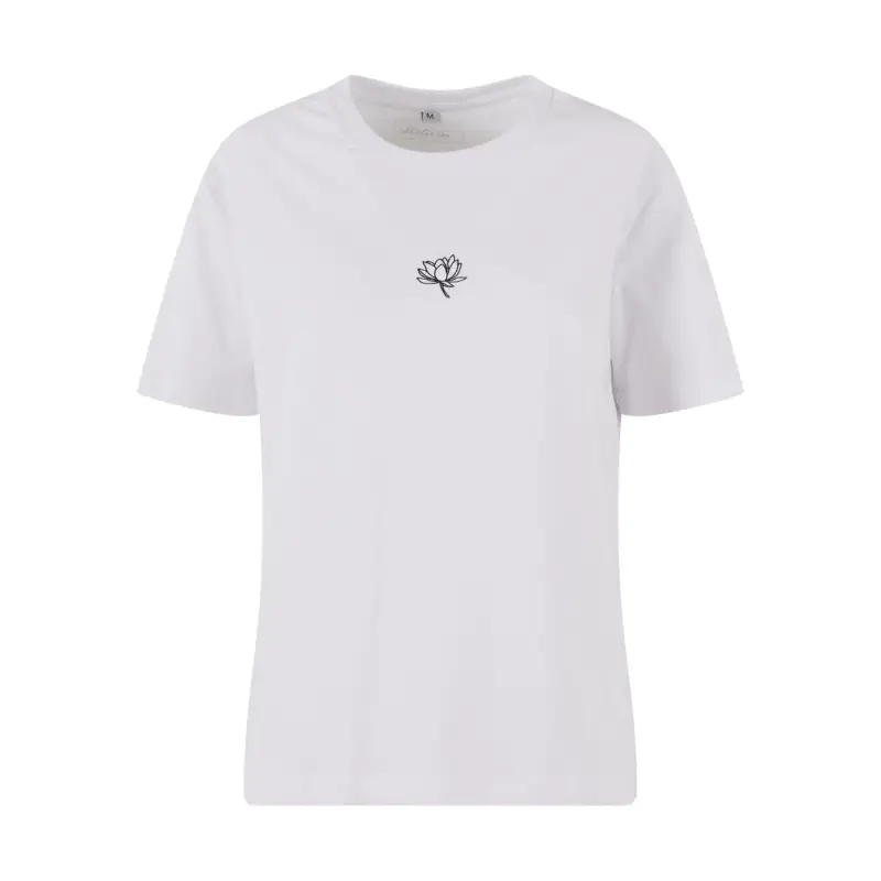 T-shirt da donna Miss Tee Lotus EMB