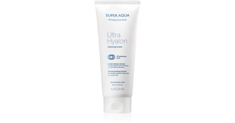Super Aqua 10 Hyaluronic Acid crema detergente idratante 200 ml