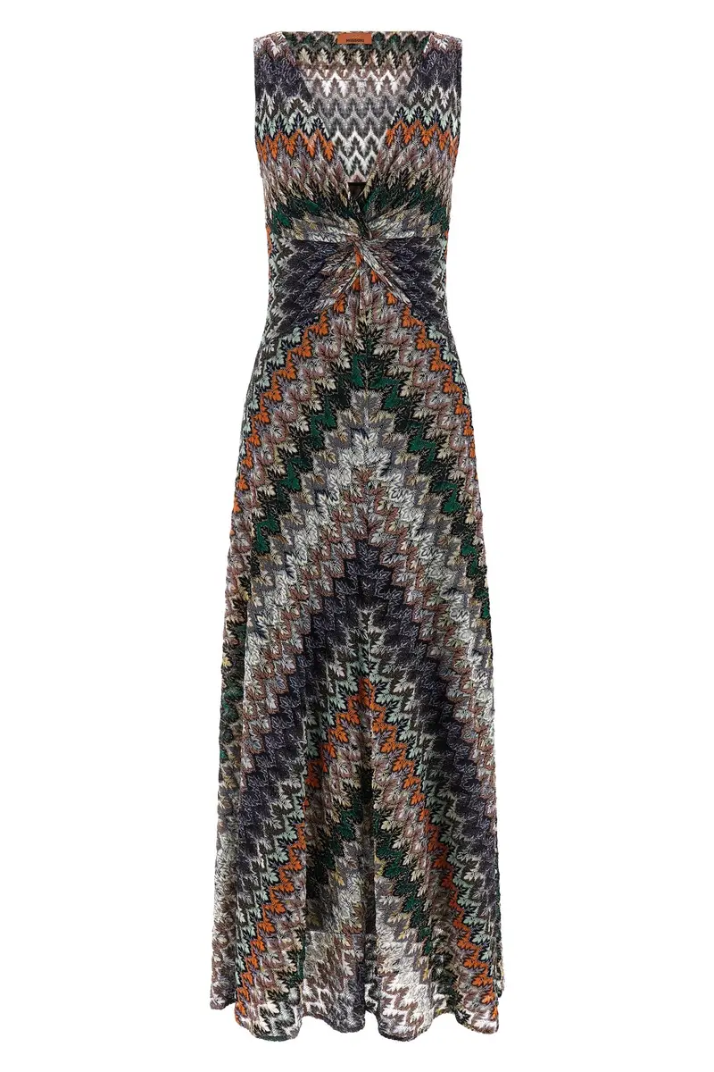 Abito Viscosa Lamé Multi