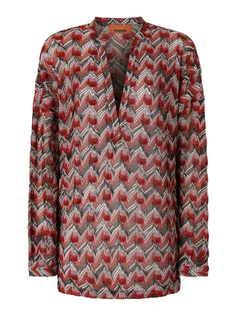 Blusa oversize Multicolore