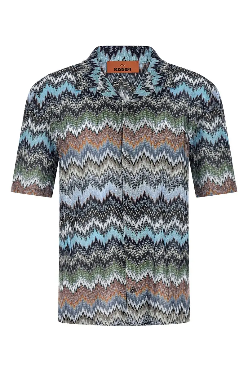 Camicia Chevron Snake Multi