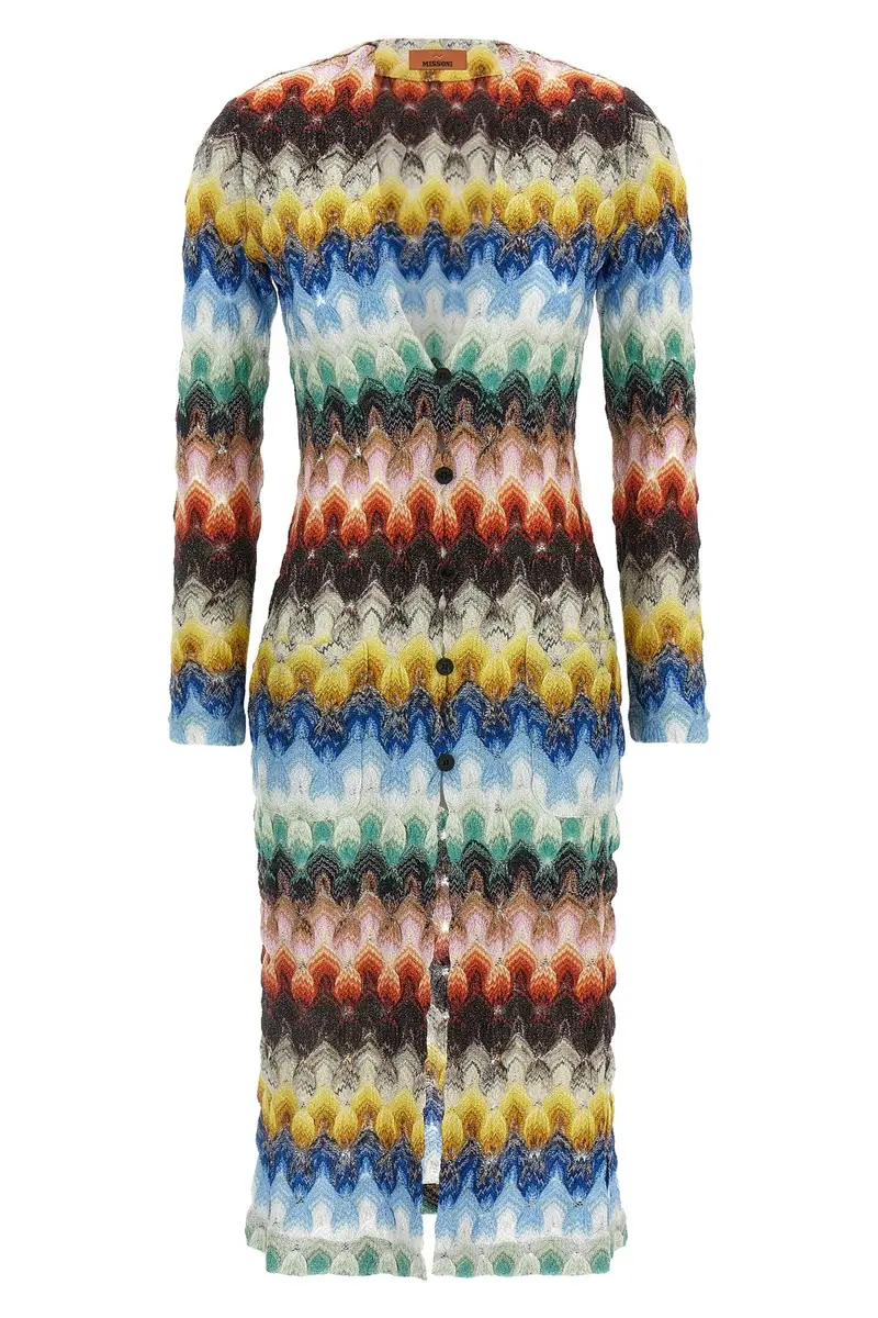 Cardigan Pizzo Lamé Multi