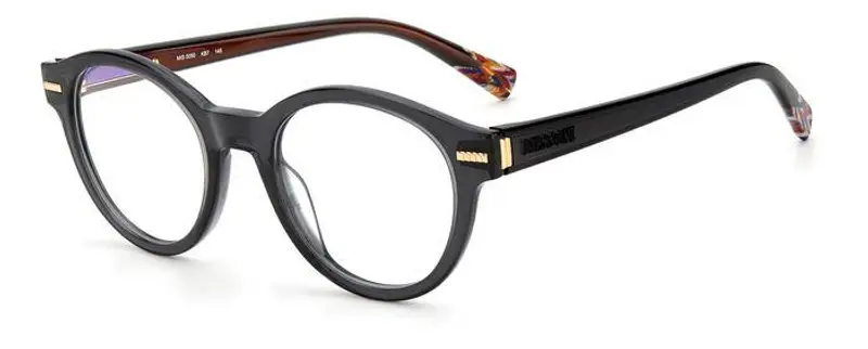 Missoni Donna MIS 0050 KB7 Montature da vista Acetato Grigio  Rotonda