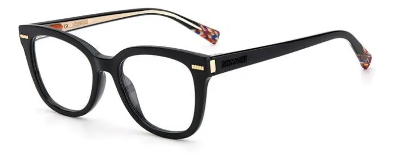 Missoni Donna MIS 0071 807 Montature da vista Acetato Nero  Squadrata