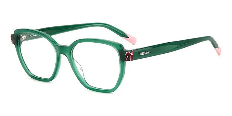 Missoni Donna MIS 0134 IWB Montature da vista Acetato Verde  Geometrica