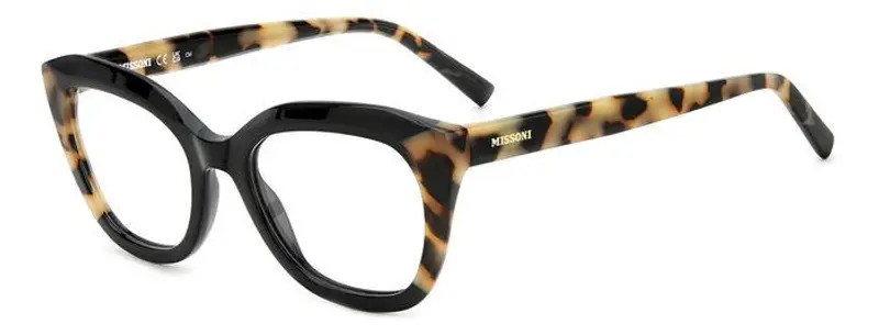 Missoni Donna MIS 0157 WR7 Montature da vista Acetato Havana/Nero  Squadrata