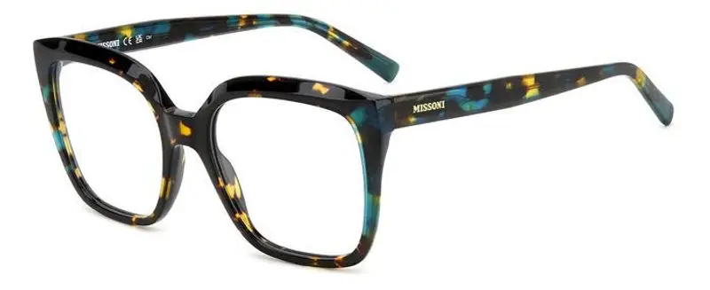 Missoni Donna MIS 0158 PHW Montature da vista Acetato Havana/Verde  Squadrata
