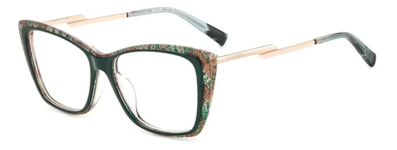 Missoni Donna MIS 0166/G 038 Montature da vista Acetato Verde/Rosa  Squadrata