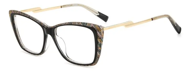 Missoni Donna MIS 0166/G OHC Montature da vista Acetato Nero/Verde  Squadrata
