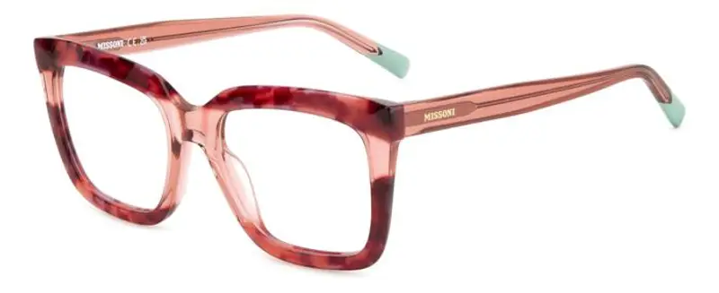 Missoni Donna MIS 0173 HT8 Montature da vista Acetato Rosa  Squadrata