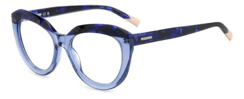 Missoni Donna MIS 0175 468 Montature da vista Acetato Blu  Cat Eye