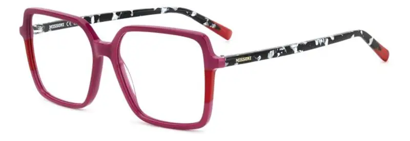 Missoni Donna MIS 0176 FQT Montature da vista Acetato Fucsia  Squadrata