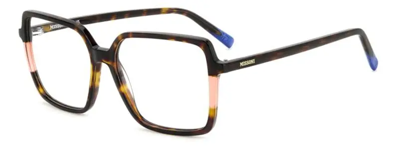 Missoni Donna MIS 0176 L9G Montature da vista Acetato Havana  Squadrata