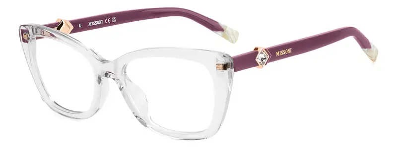 Missoni Donna MIS 0230/G 900 Montature da vista Acetato Trasparente  Squadrata Normale