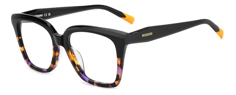 Donna Missoni MIS 0275/G F0T Montature da vista Acetato Havana Squadrata Normale