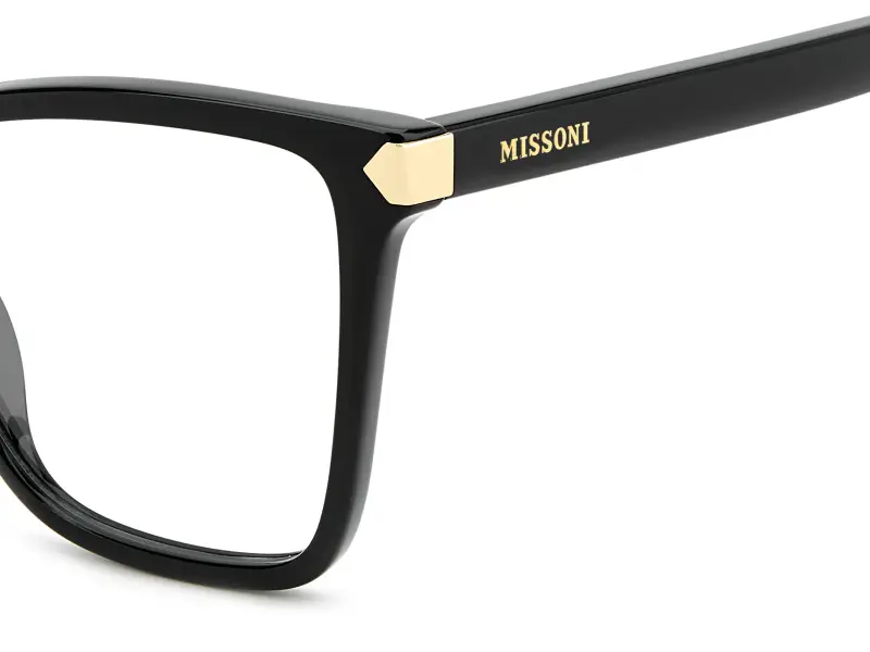 Donna Missoni MIS 0286 807 Montature da vista Acetato Nero Cat Eye Normale miniatura 3