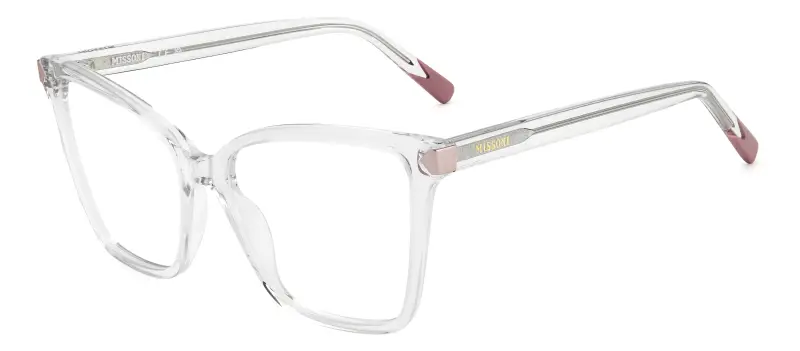 Donna Missoni MIS 0286 900 Montature da vista Acetato Trasparente Cat Eye Normale