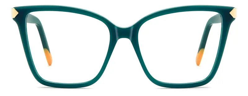Donna Missoni MIS 0286 ZI9 Montature da vista Acetato Verde Cat Eye Normale miniatura 2