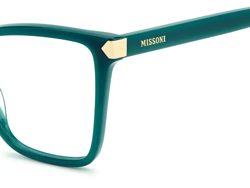 Donna Missoni MIS 0286 ZI9 Montature da vista Acetato Verde Cat Eye Normale miniatura 3
