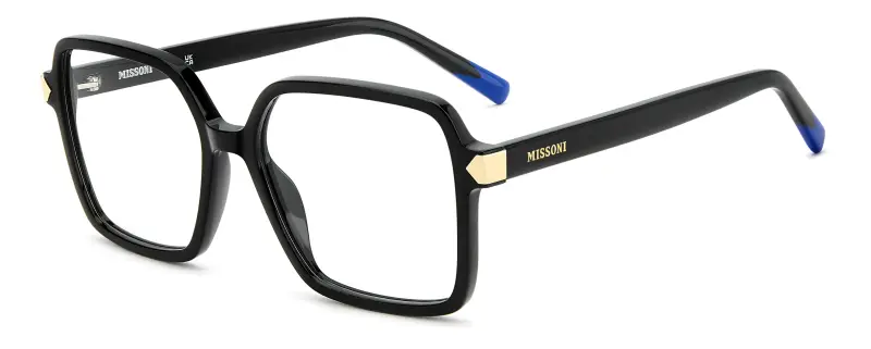 Donna Missoni MIS 0288 807 Montature da vista Acetato Nero Squadrata Normale