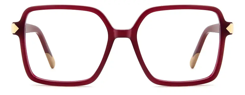 Donna Missoni MIS 0288 8CQ Montature da vista Acetato Rosso Squadrata Normale miniatura 2