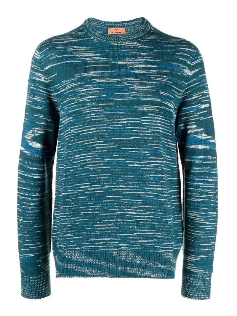 Maglia in cashmere a intarsio Multicolore