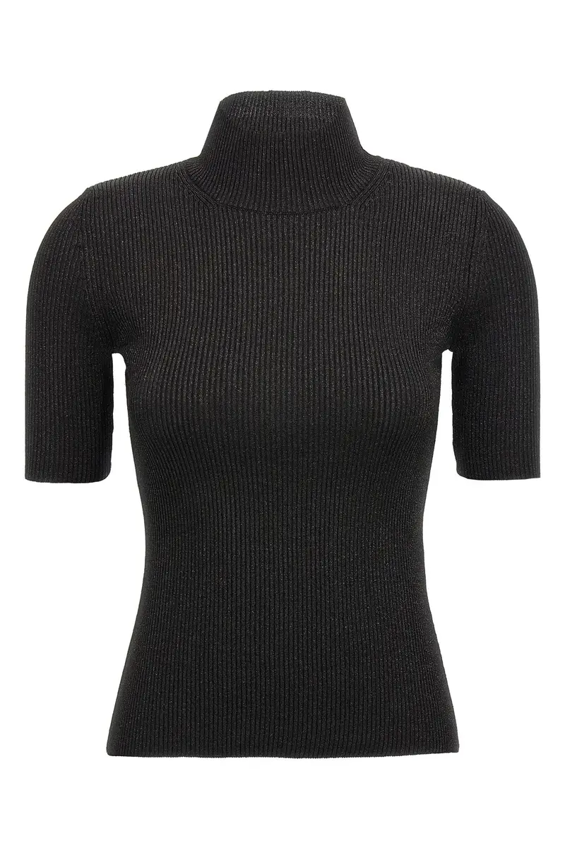 Maglia 'Roll-Neck' Nero