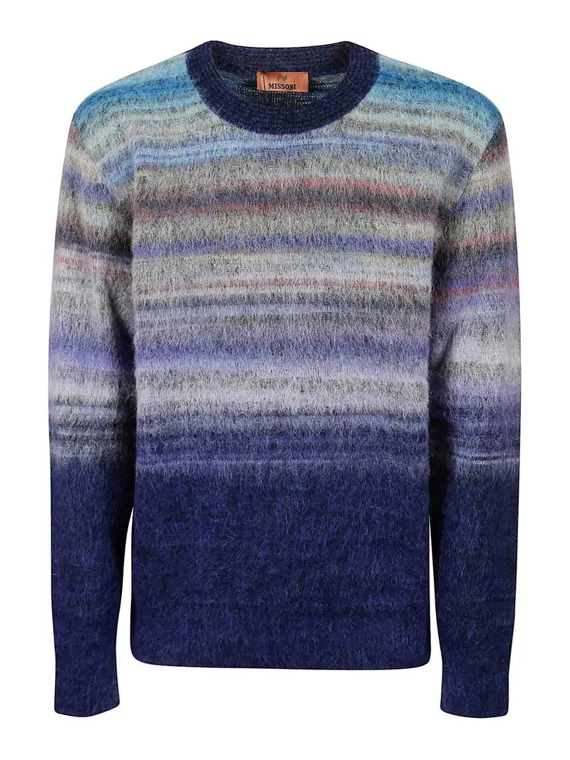 Maglione Girocollo Multicolore