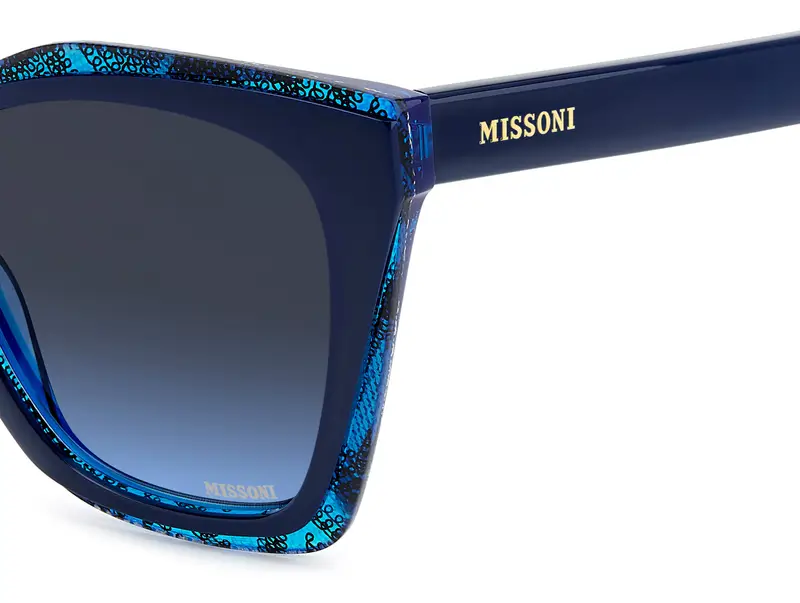 Missoni MIS 0188/S PJP/08 Occhiali da sole Blu Sfumato miniatura 2