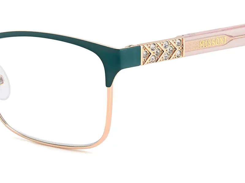 Missoni MIS 0213 S1F Montature da vista Verde miniatura 2